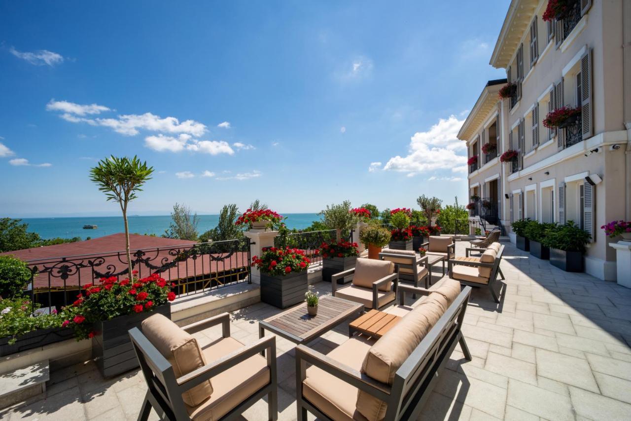 Mula Hotel イスタンブール エクステリア 写真 Terrace of the hotel